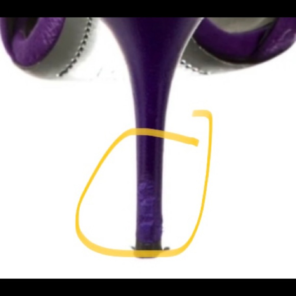 Giuseppe Zanotti Purple Suede Ankle-Strap Sandals - Picture 10 of 10